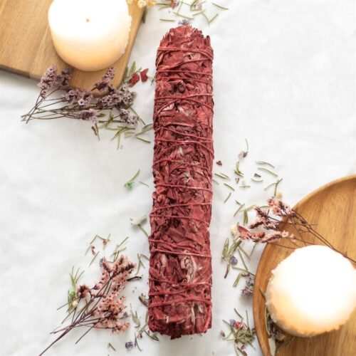 22.5cm Large Dragon's Blood Sage Stick Wand