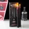 Set of 4 Gothic Pink Vampire Tears Bleeding Halloween Taper Candles 1