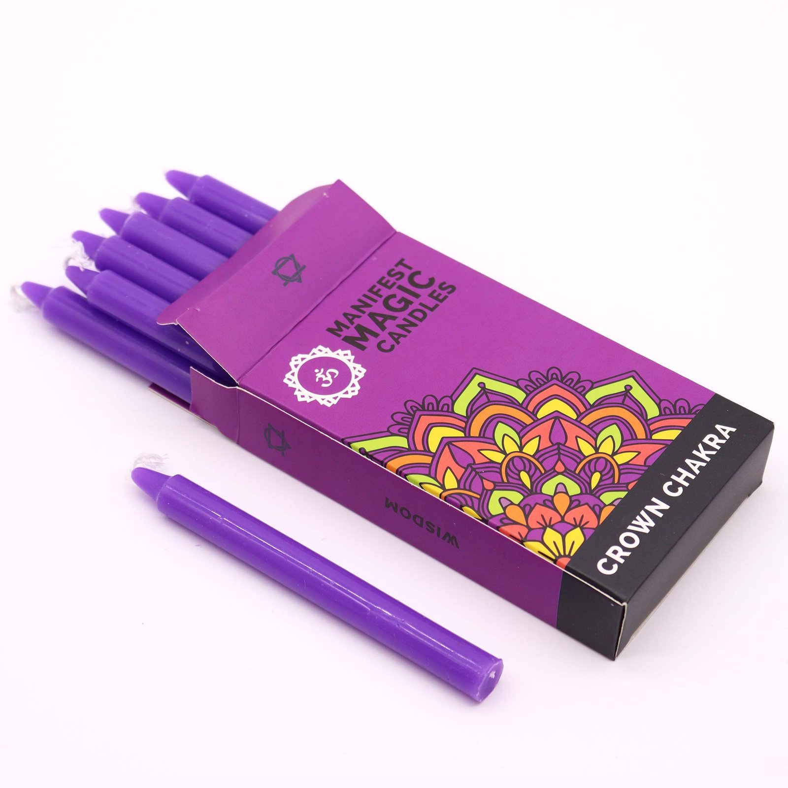 Crown Chakra (Violet) - Manifest Magic Candles 2 crown chakra (violet) - manifest magic candles - image 2