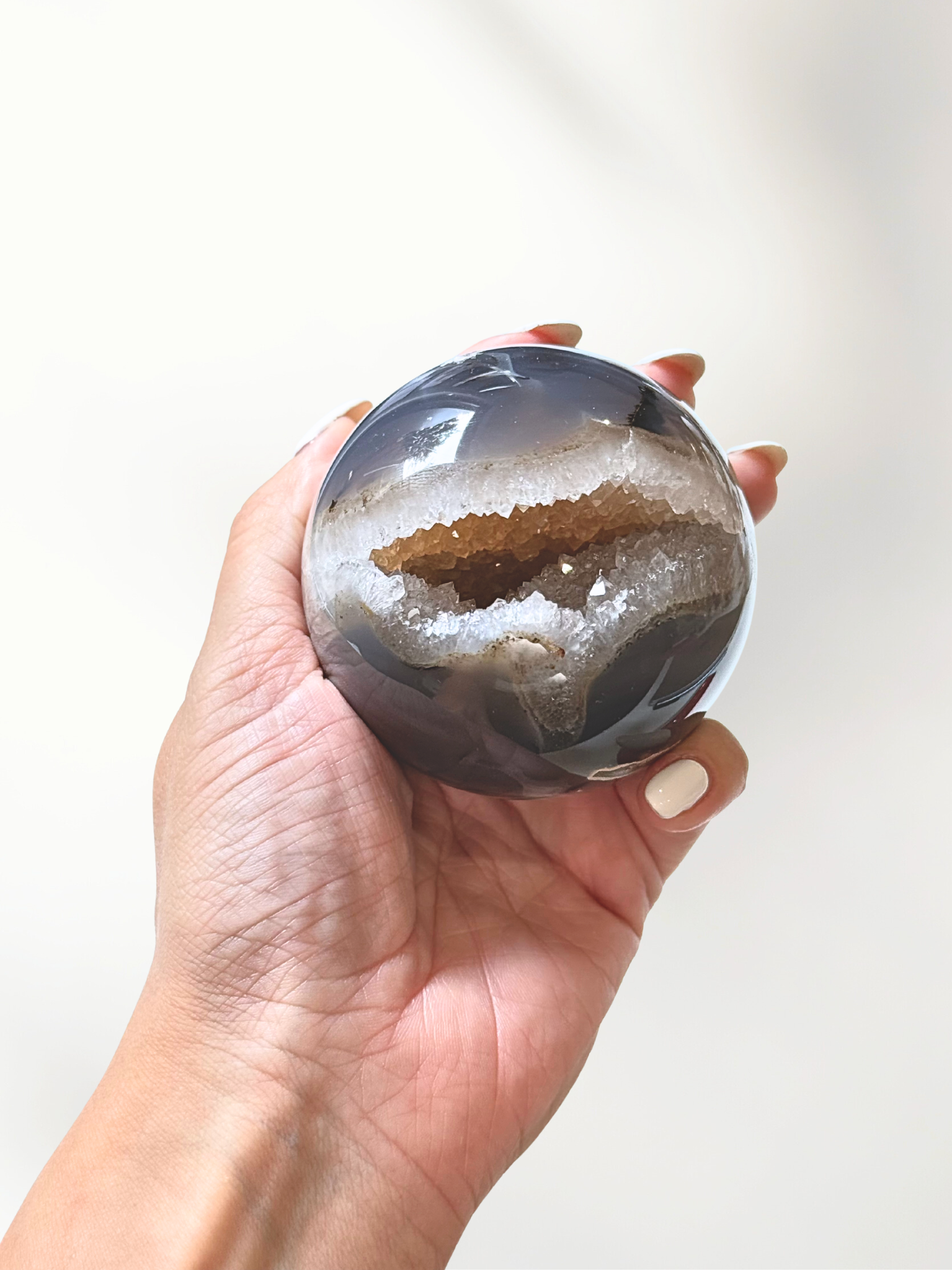 Druzy Agate Sphere 1 druzy agate sphere