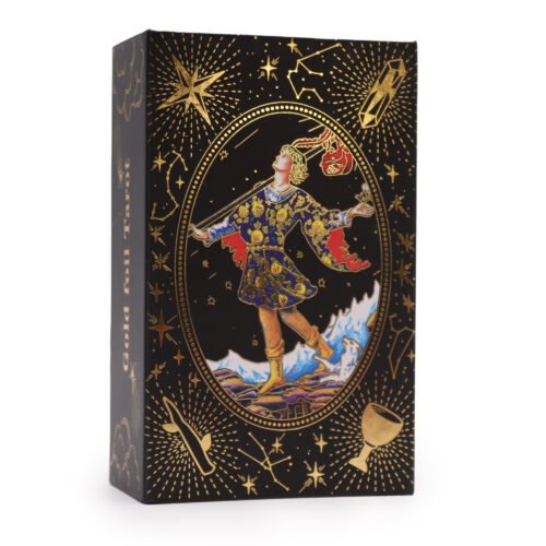 Let the Magic Begin - Gold Foil Tarot Deck