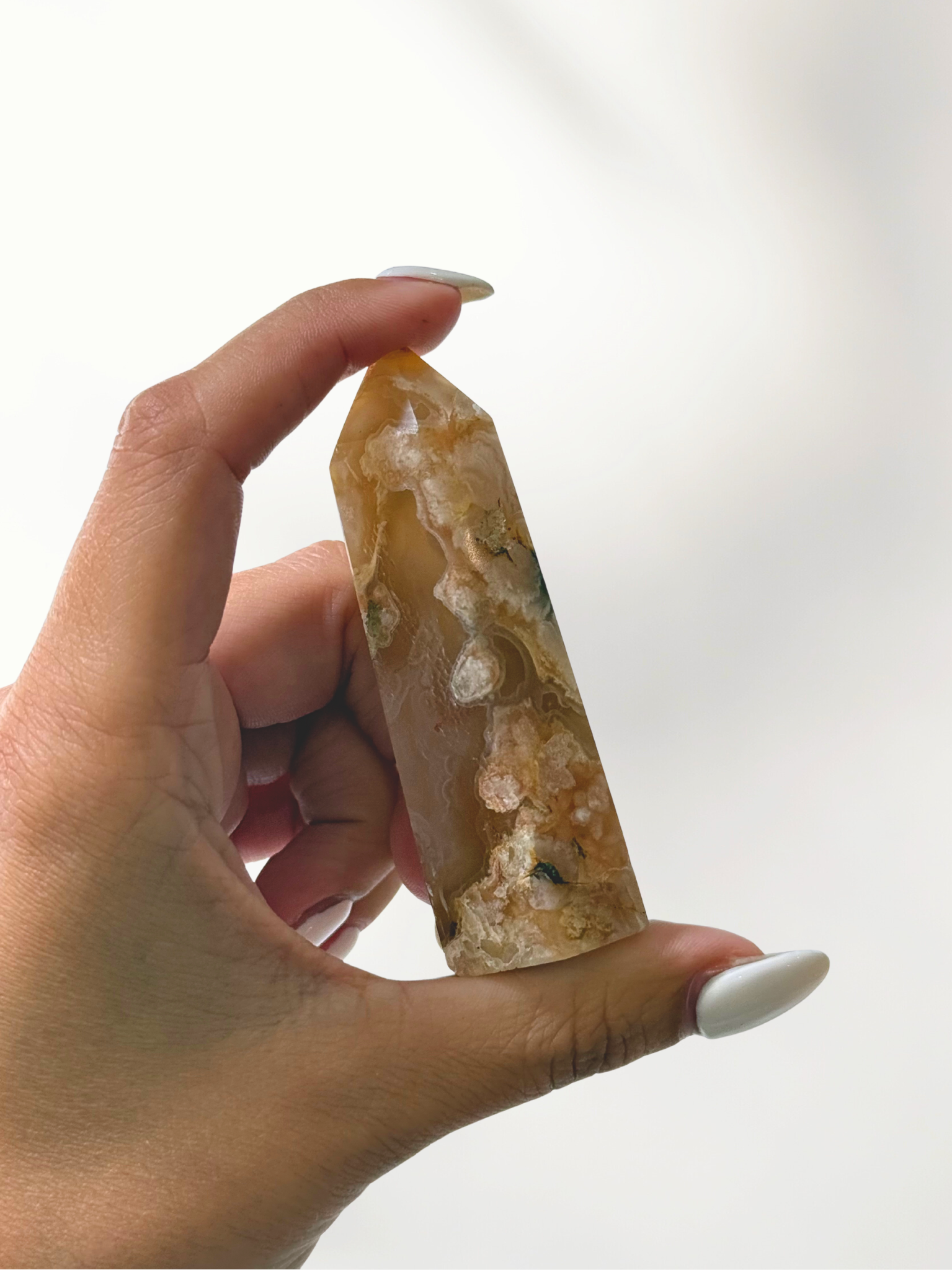 Flower Agate Tower (Sakura Agate) 1 flower agate tower (sakura agate)