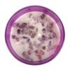 Aquarius Bergamot & Mandarin Gemstone Zodiac Candle 3
