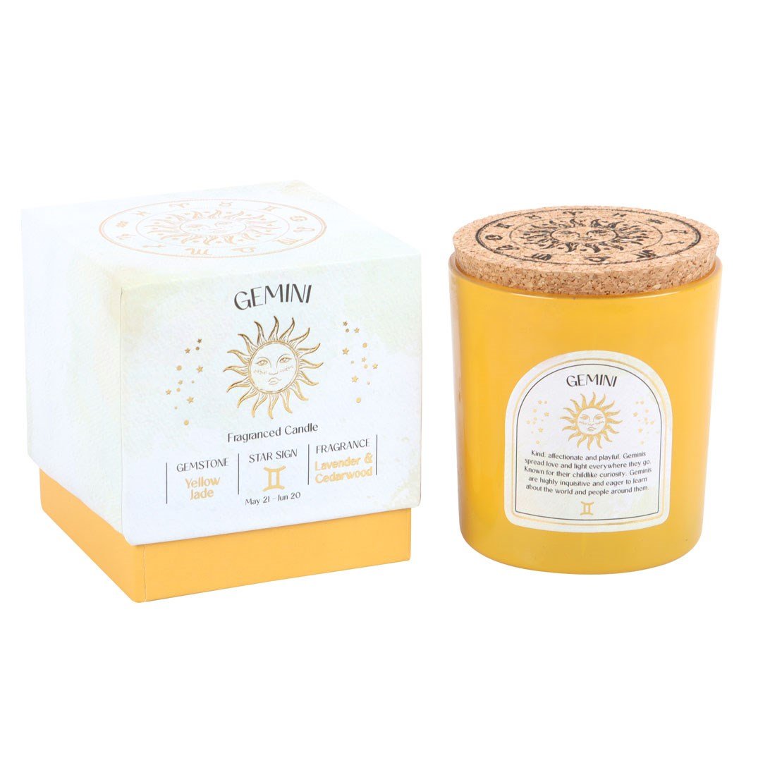 Gemini Zodiac Candle 1 gemini zodiac candle