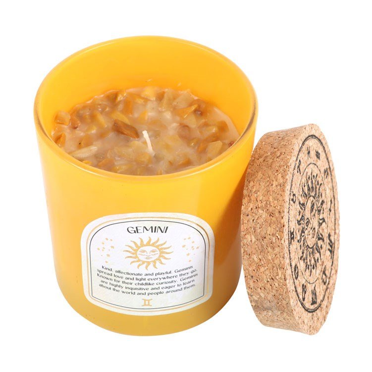 Gemini Zodiac Candle 2 gemini zodiac candle - image 2