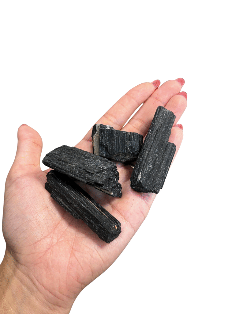 rough large raw black tourmaline 1