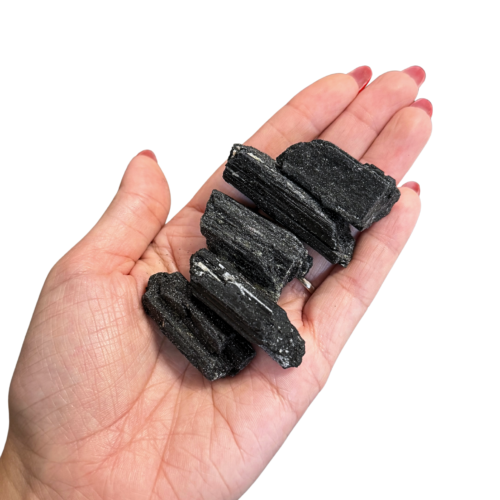 Rough Black Tourmaline (Medium) - Raw Healing Crystal