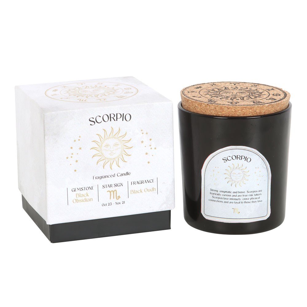 Scorpio Zodiac Candle 1 scorpio zodiac candle