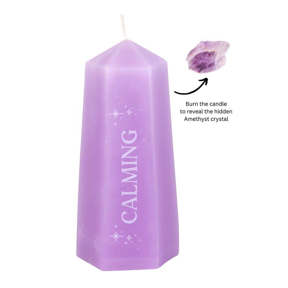 Calming Crystal Candle 2 calming crystal candle - image 2