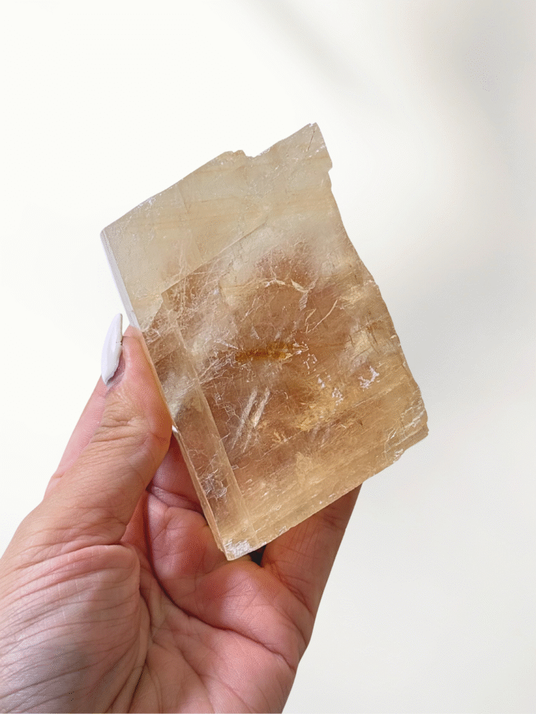 Honey Optical Calcite