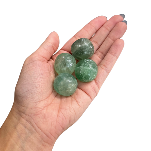 Green Fluorite Tumblestone