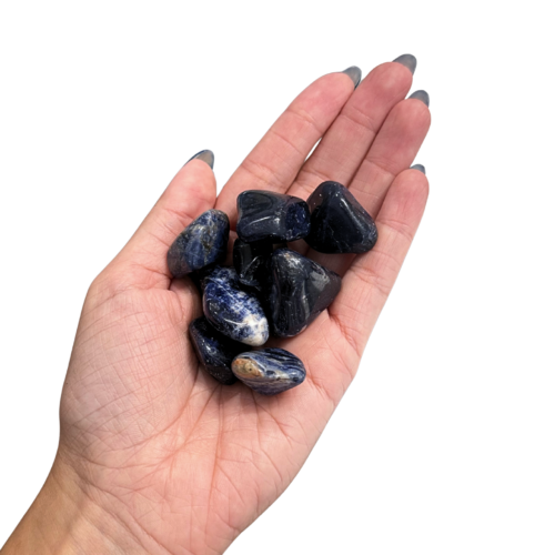 Pure Blue Sodalite Tumblestone