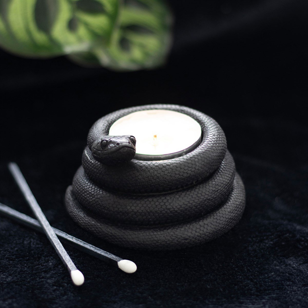 Snake Tealight Candle Holder 1 snake tealight candle holder