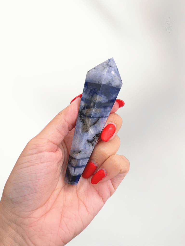 sodalite wand from mystic grove