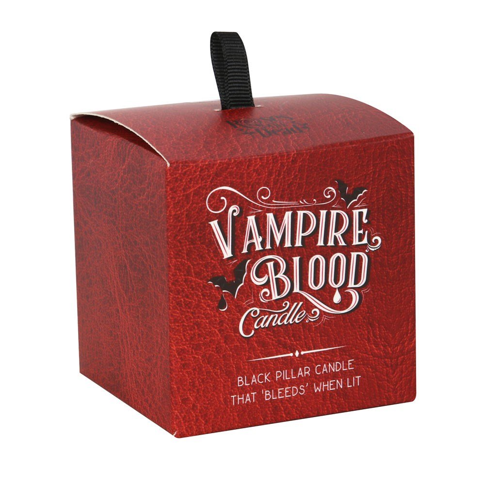 Vampire Blood - Red Drip Pillar Candle 3 vampire blood - red drip pillar candle - image 3