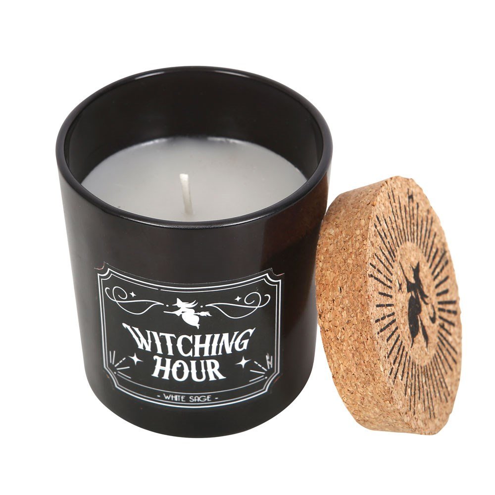 Witching Hour - White Sage Candle 2 witching hour - white sage candle - image 2