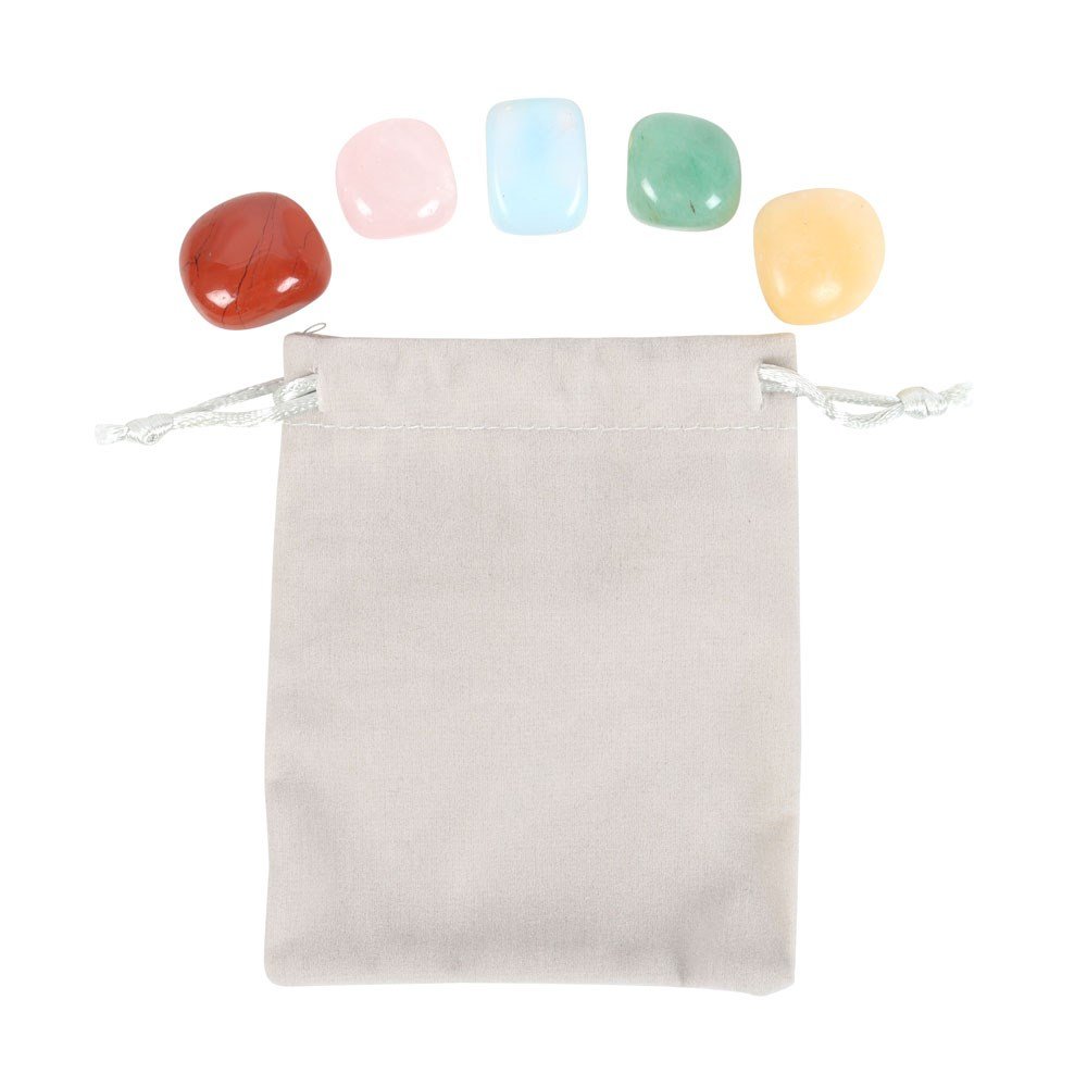 Cancer Crystal Zodiac Tumblestone Set 3 cancer crystal zodiac tumblestone set - image 3