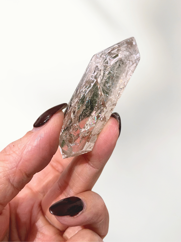Crackle Quartz Point
