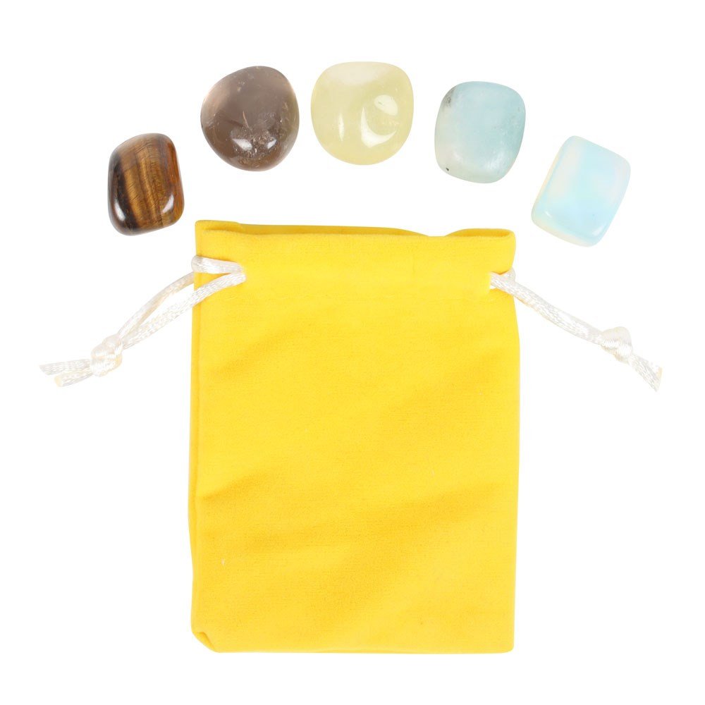Gemini Crystal Zodiac Tumblestone Set 3 gemini crystal zodiac tumblestone set - image 3