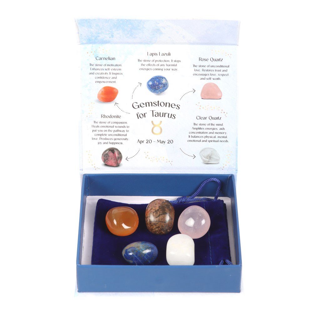 Taurus Crystal Zodiac Tumblestone Set 2 taurus crystal zodiac tumblestone set - image 2
