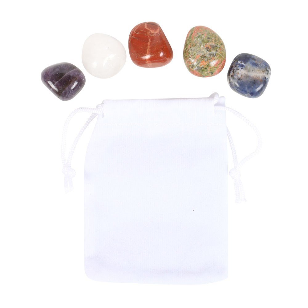 Virgo Crystal Zodiac Tumblestone Set 3 virgo crystal zodiac tumblestone set - image 3