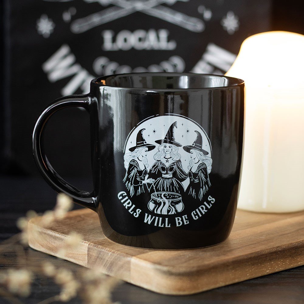 Girls Will Be Girls Witchy Mug 1 girls will be girls witchy mug