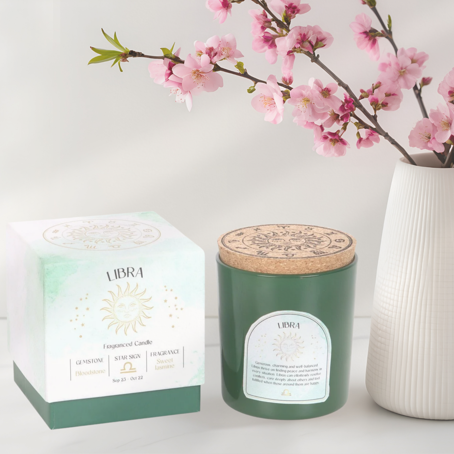 Zodiac Crystal Candles