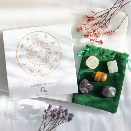 Grove Insights 19 Libra zodiac crystal set