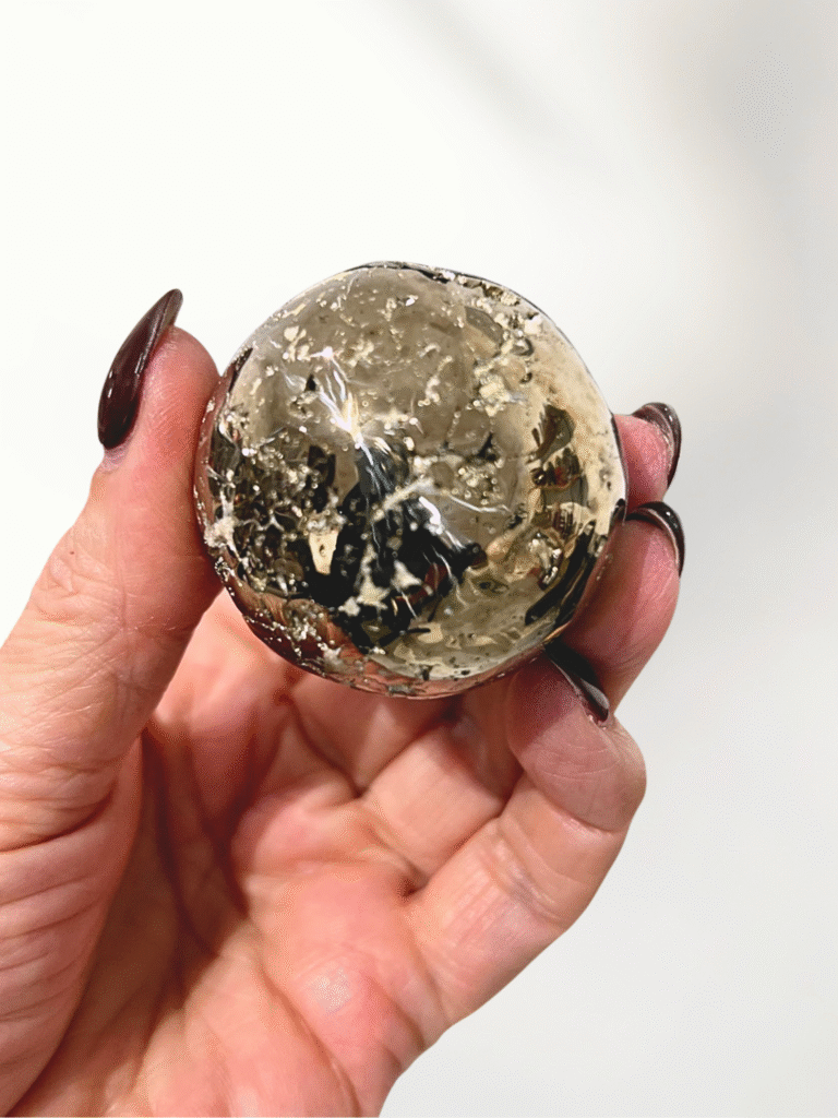 pyrite sphere from mystic grove