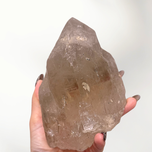 Discover the grounding energy of this beautiful 1467g Himalayan Smoky Quartz Freeform. A powerful stone for protection emotional release and deep clarity.