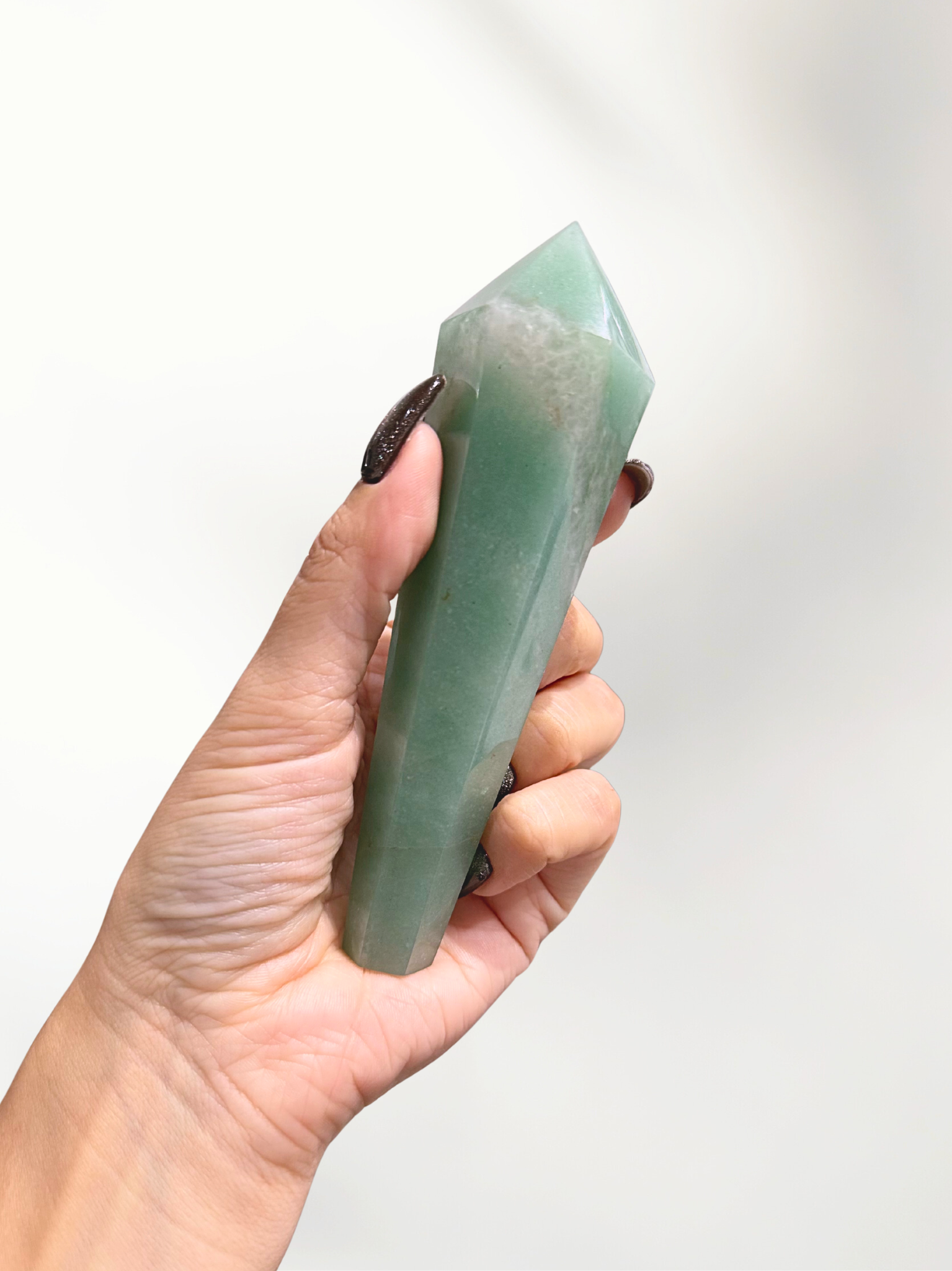 Green Aventurine Wand 2 green aventurine wand - image 2
