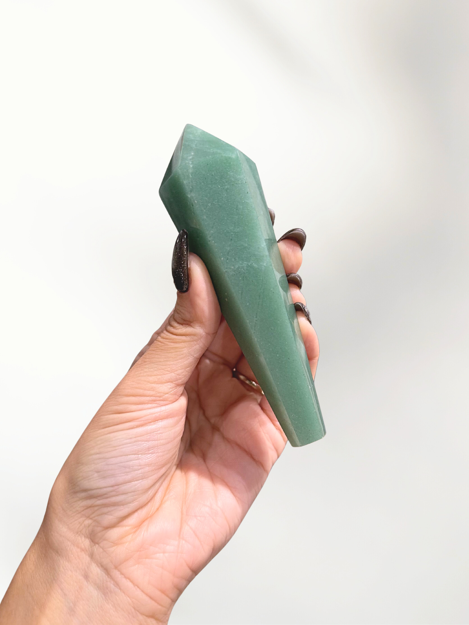 Green Aventurine Wand 1 green aventurine wand