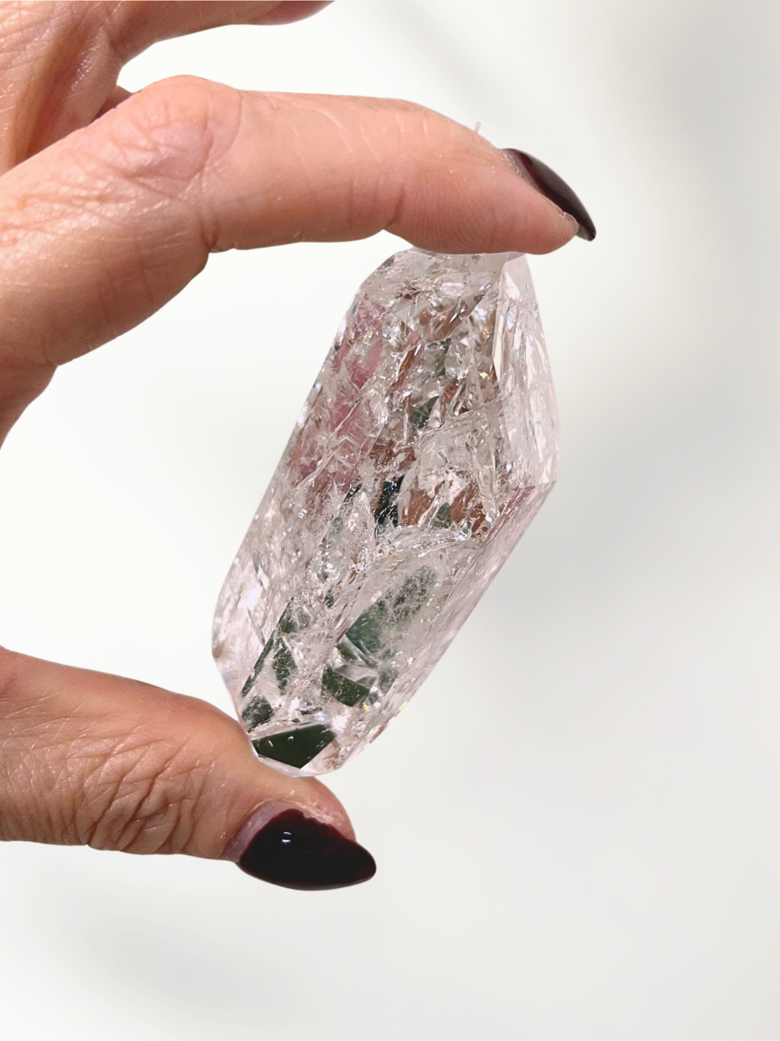 Crackle Quartz Point 1 crackle quartz point