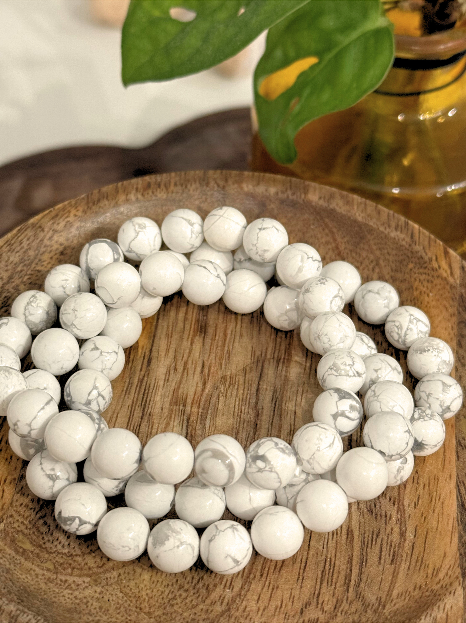 Howlite Bracelet 1 howlite bracelet