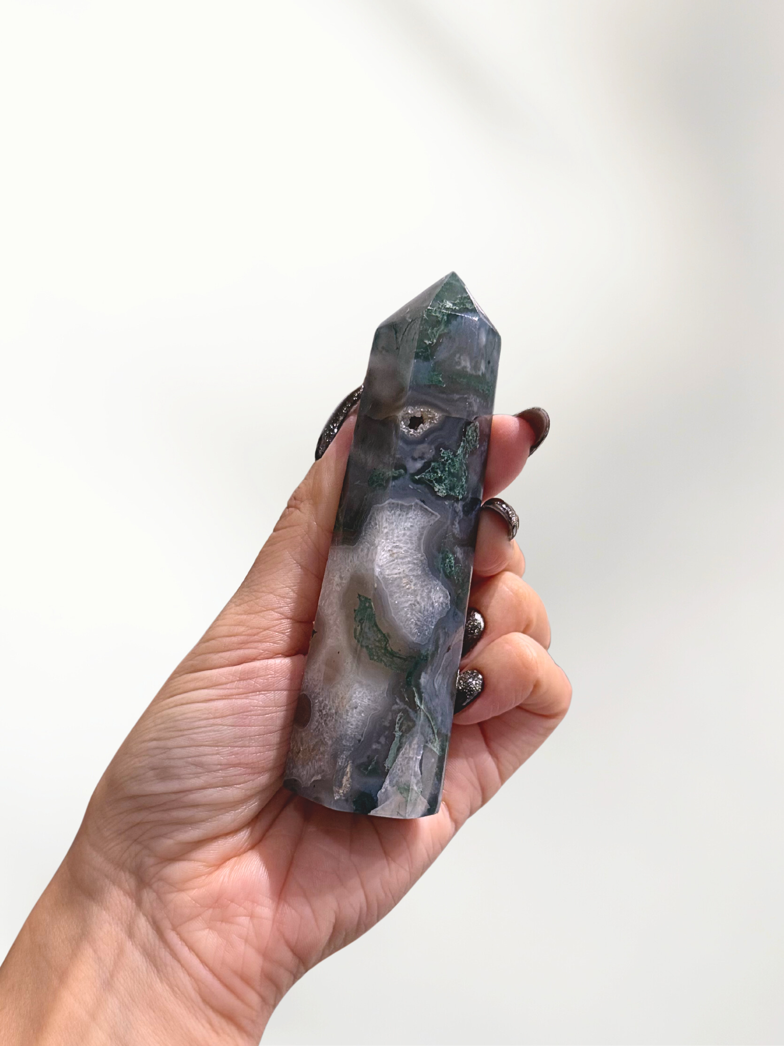 Moss Agate Tower 1 moss agate tower