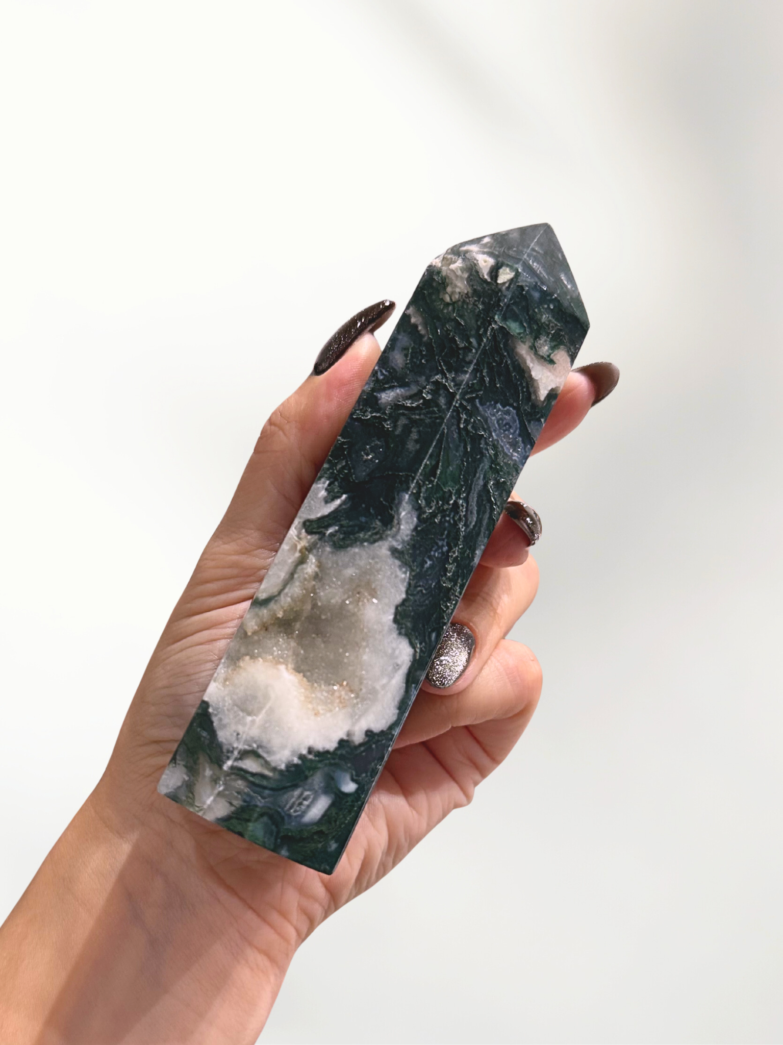 Moss Agate Tower 1 moss agate tower