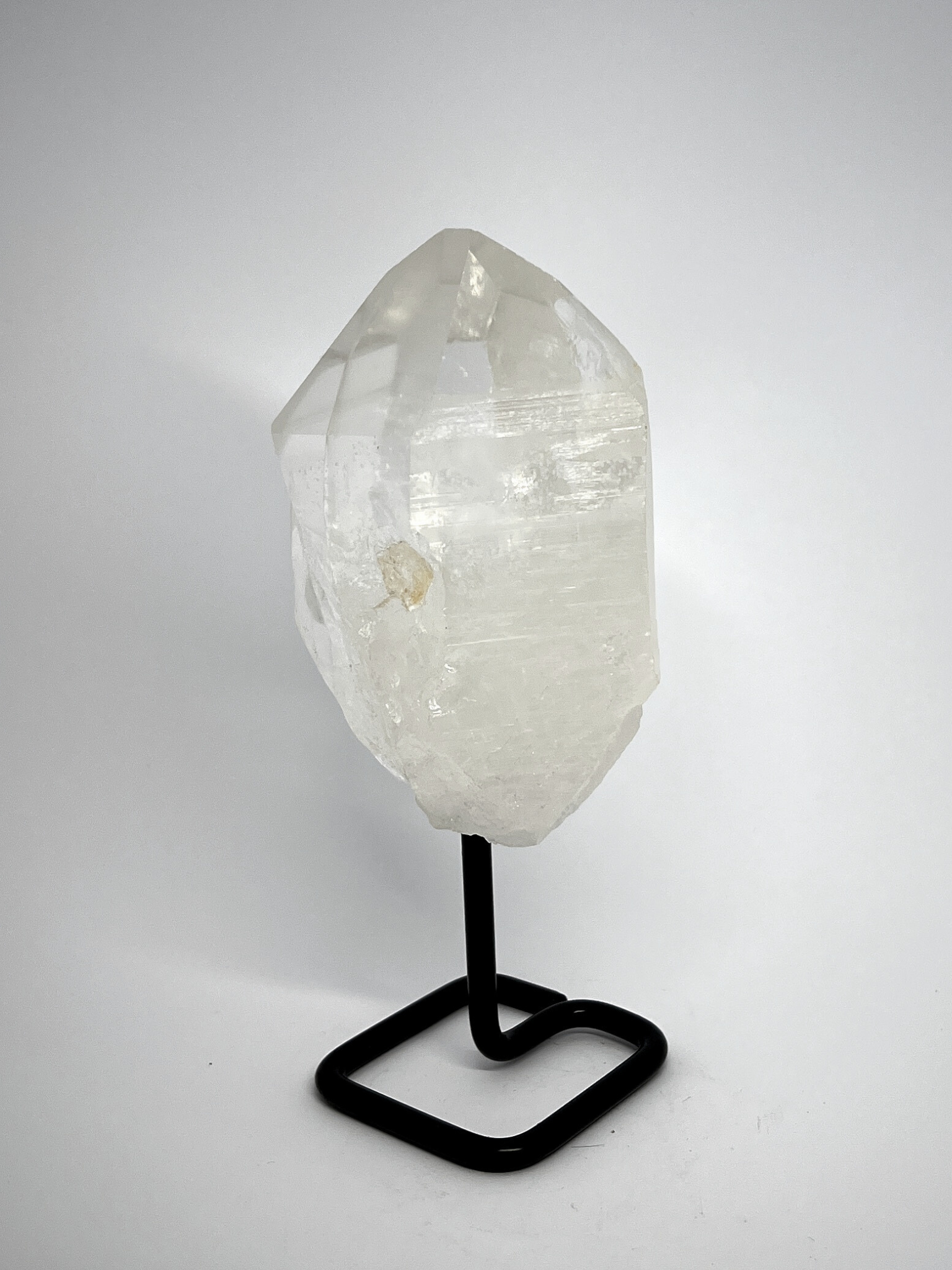 Clear Quartz On Stand 1 clear quartz on stand