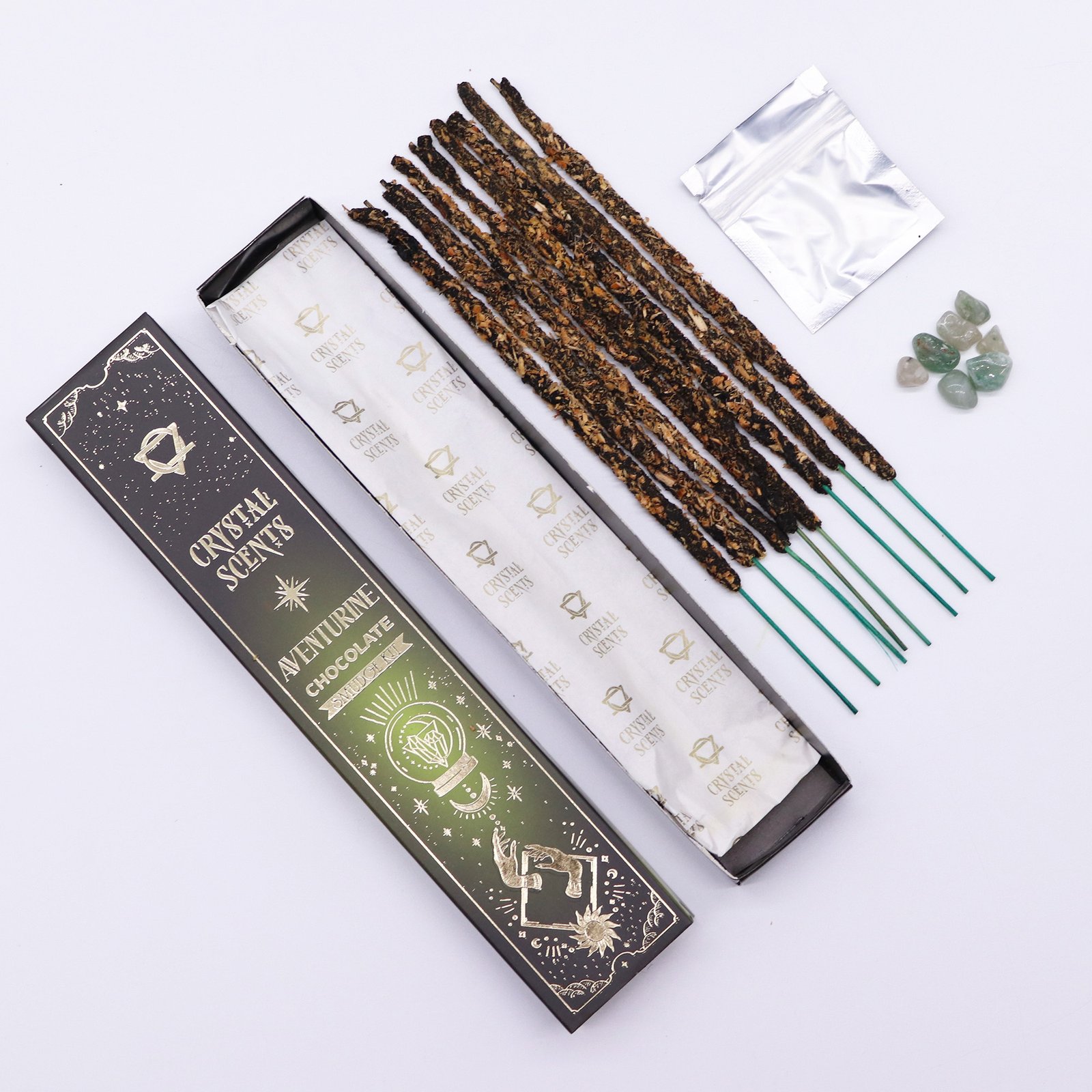 Aventurine Crystal Scents Incense 2 aventurine crystal scents incense - image 2