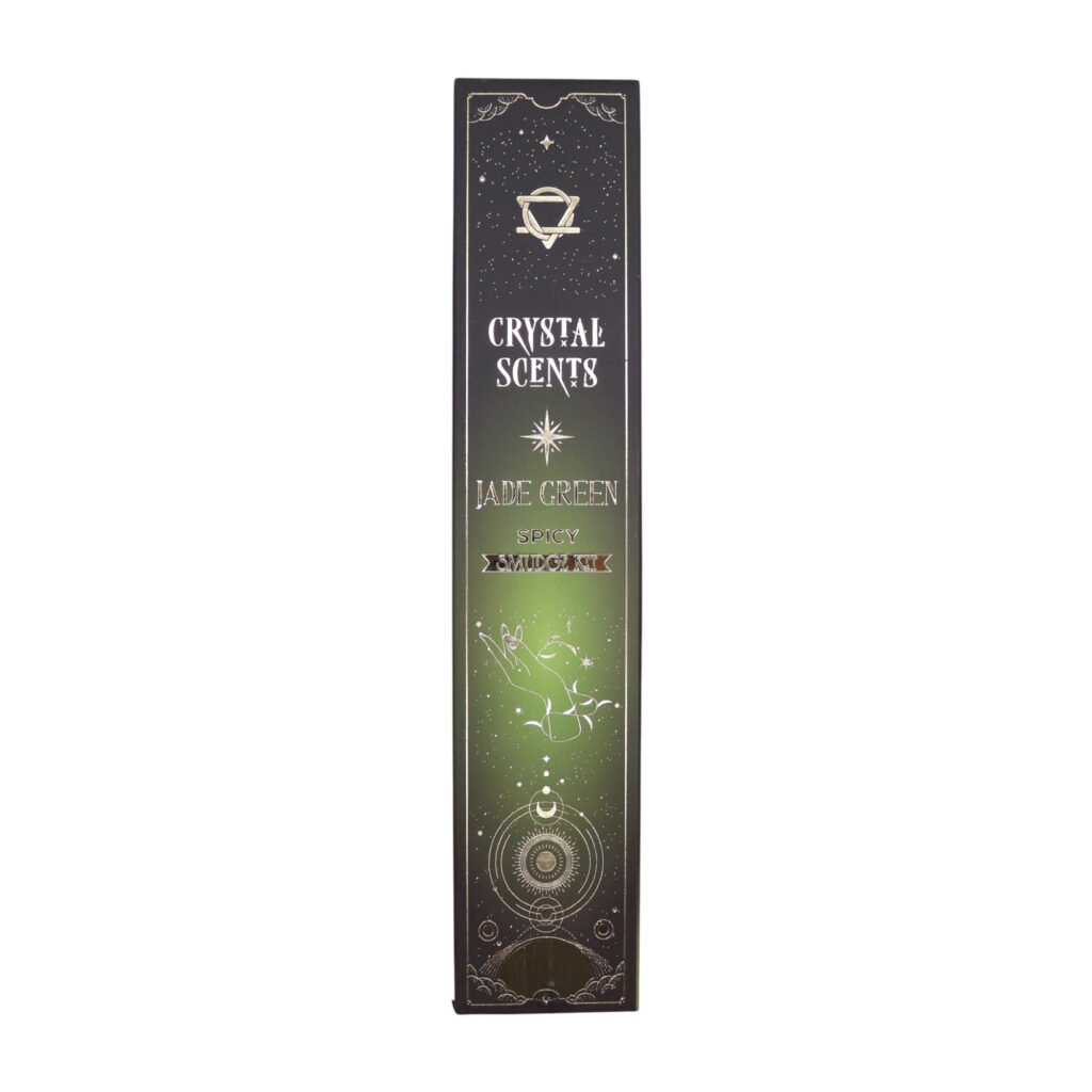 Jade smudge incense with spice