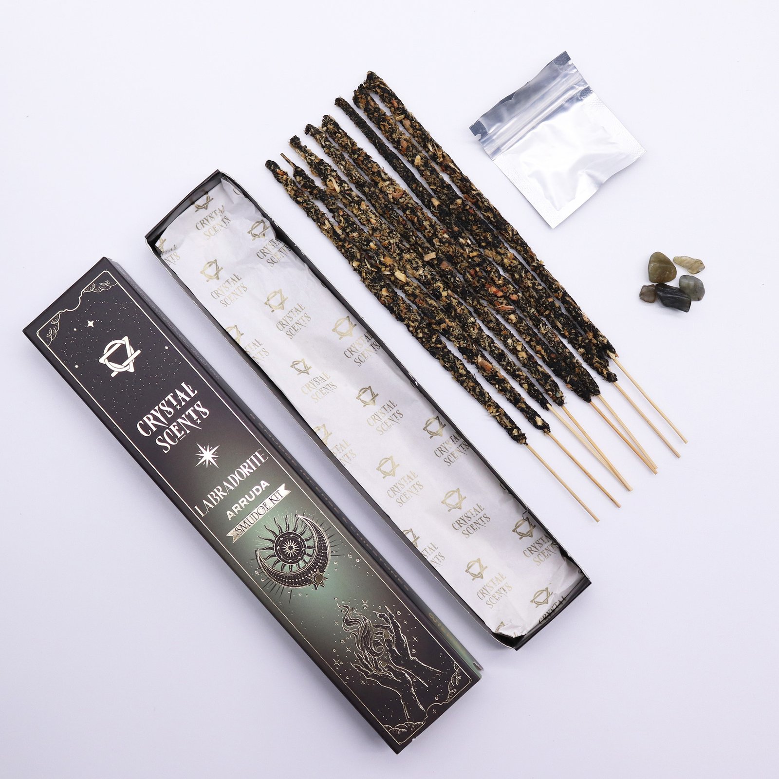 Labradorite Crystal Scents Incense 2 labradorite crystal scents incense - image 2