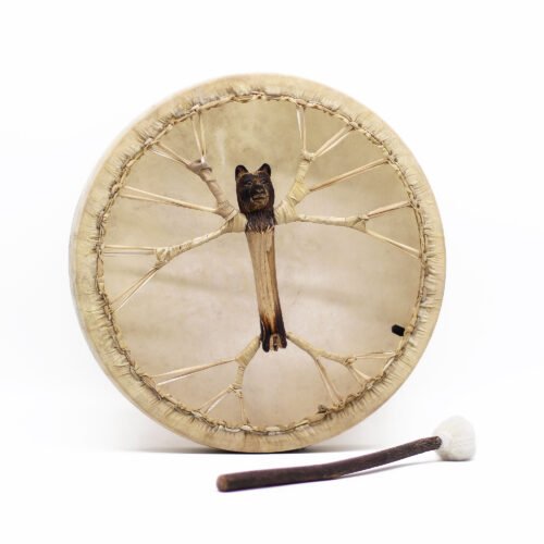 Home 2026 36 Spirit of the Bear - Shaman Drum & Stick (Tunable)