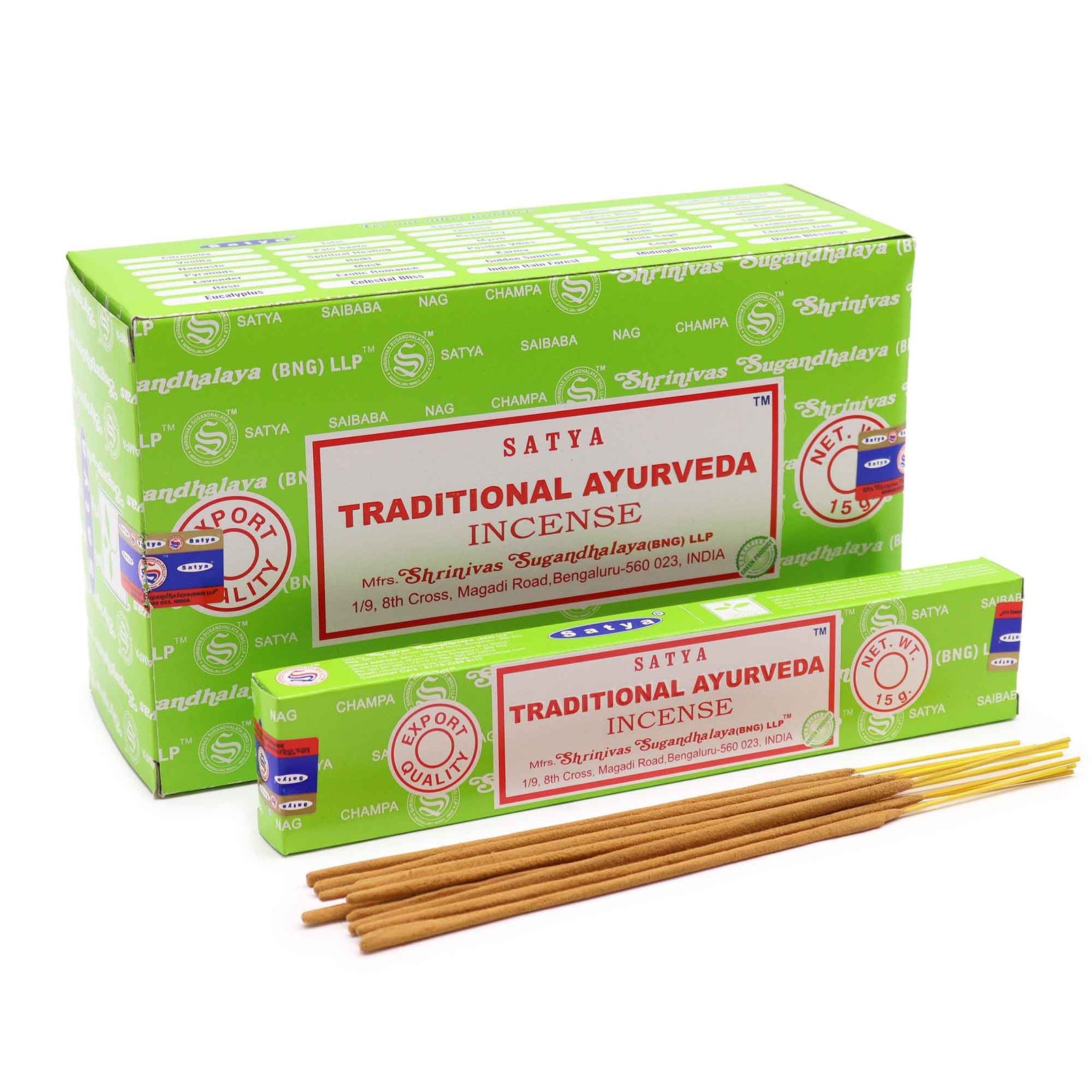 Satya Ayurveda Incense Sticks 15G 2 satya ayurveda incense sticks 15g - image 2