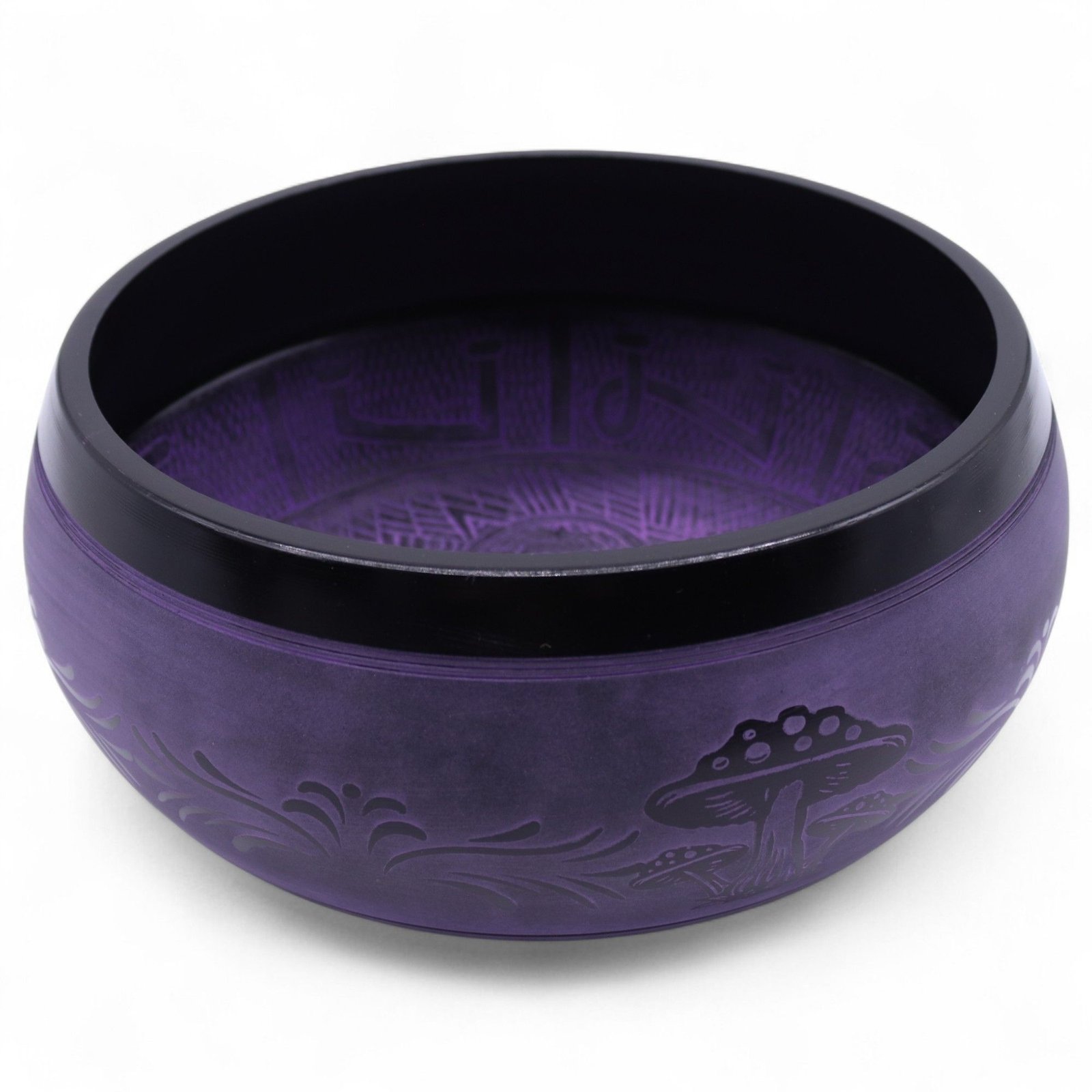 Extra Loud - Mushroom Singing Bowl - Purple Haze (23x10.5cm, 1.3kg) 8 Extra Loud - Mushroom Singing Bowl - Purple Haze (23x10.5cm, 1.3kg) - Image 8
