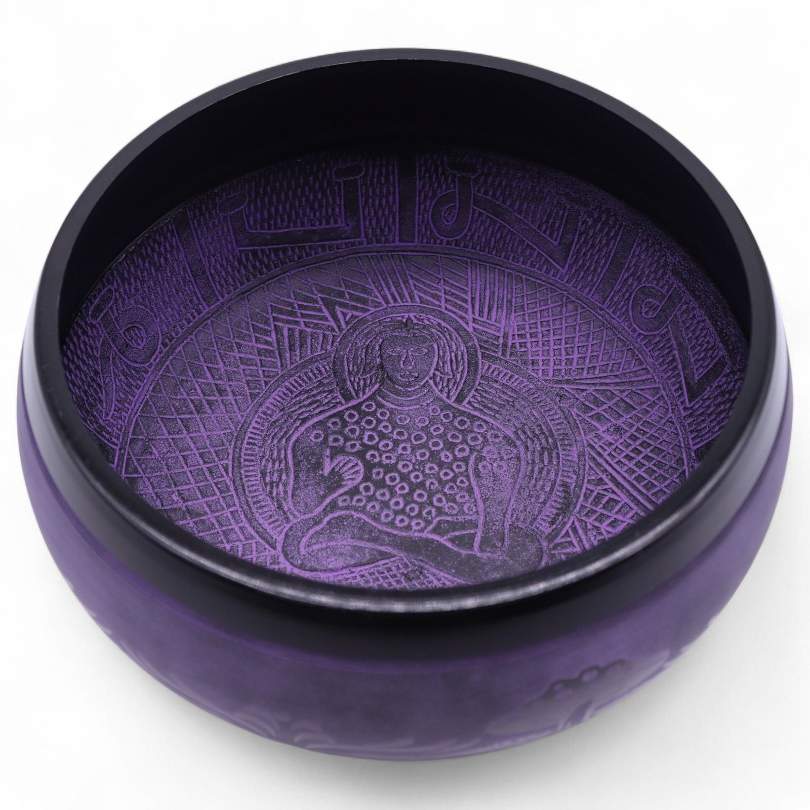 Extra Loud - Mushroom Singing Bowl - Purple Haze (23x10.5cm, 1.3kg) 3 Extra Loud - Mushroom Singing Bowl - Purple Haze (23x10.5cm, 1.3kg) - Image 3