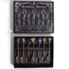 Bronze Gemstone Witch Spoons — Set of 7