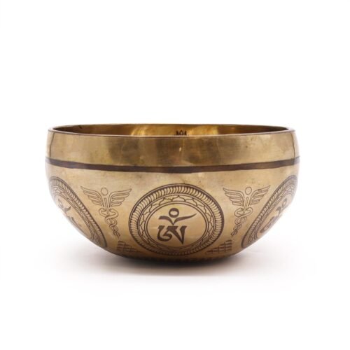 Home 2026 11 Tibetan Healing Engraved Bowl - 16cm - Bodhi Tree Buddha