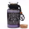 Ancient Witch Cleansing Bath Potion with Rock Crystal Amulet