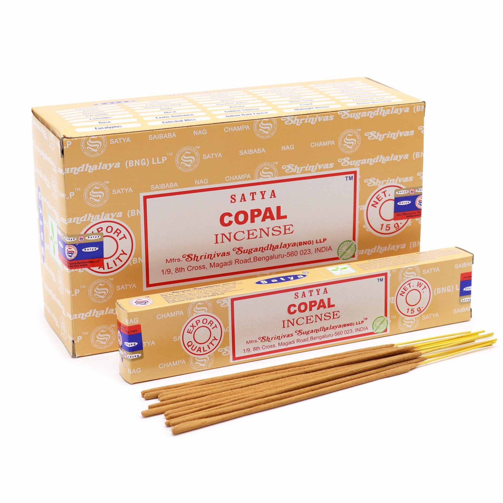 Satya Copal Incense Sticks 15G 1 satya copal incense sticks 15g