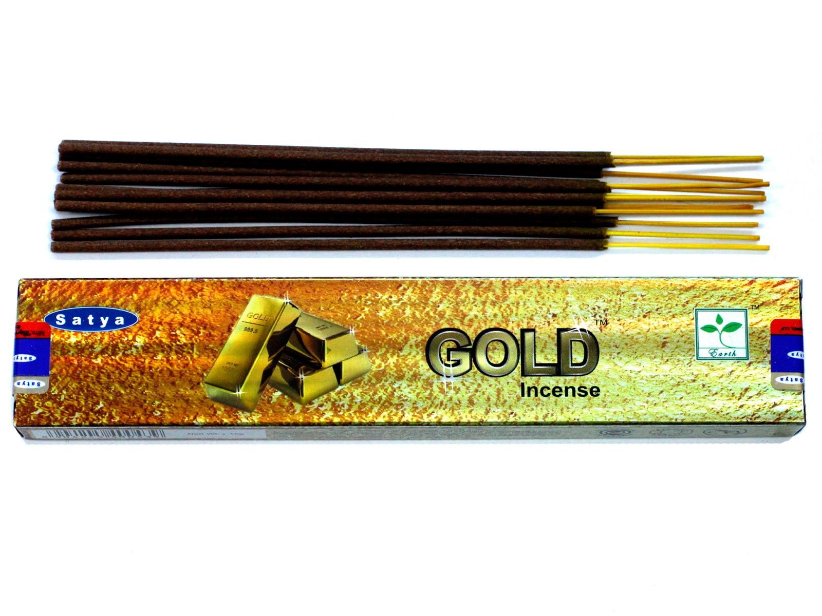 Satya Gold Incense Sticks 15G 1 satya gold incense sticks 15g