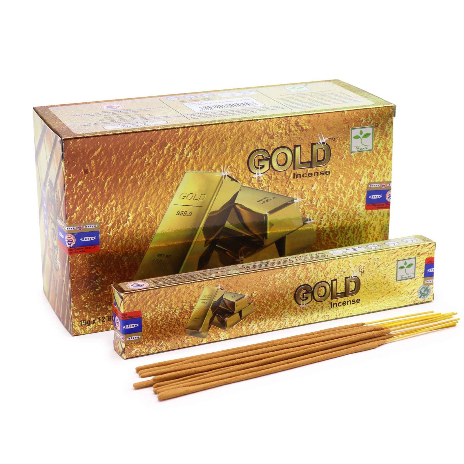Satya Gold Incense Sticks 15G 2 satya gold incense sticks 15g - image 2